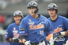 승승승승승승 한화 124일 만에 6연승…채은성 연타석포에 5타점 폭발 히어로 [수원 게임노트]