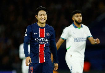 [UCL REVIEW] '전방 압박+강력한 슈팅' 이강인 68분 활약…PSG, 에인트호번과 1-1 무승부