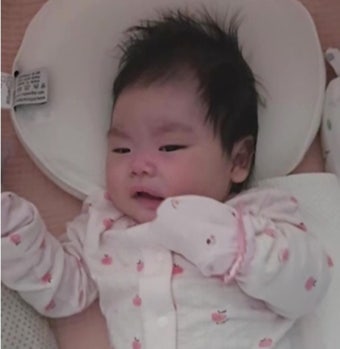 박수홍 딸 재이, 생후 2개월에 선명한 쌍커풀 