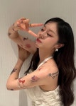 황재균과 이혼 티아라 지연, 파격 변신…양팔 가득 타투