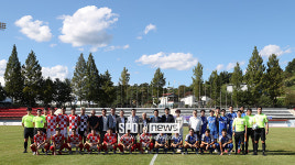 [포토S] 합천공설운동장에서 펼쳐지는 대학축구연맹전 죽죽장군기 결승