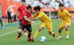 '20명 군입대 걸렸는데' 이민성호, 무려 '소림축구 시전' 중국한테 선제 실점...해법 찾을까 (전반 진행중)