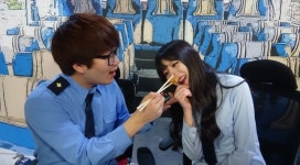 리그오브레전드(롤인벤) 승급전 버스 ‘심야버스 타요타요’ 25화, 치킨 먹방 펼쳐져