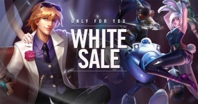 [LoL] 올해도 협곡에서, 화이트데이 기념 스킨 10종 세일