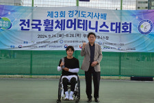 휠체어테니스 안철용, 5월 충주에 이어 9월 부천에서도 또 2관왕