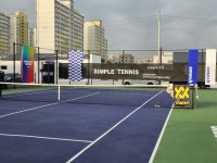 자기 손으로 직접 김포 심플테니스장 지은 송완기 대표