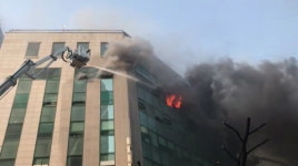 경기 고양 화정역 우정플라자 화재…1명 사망·2명 부상