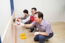 롯데건설, 동대문구 지역아동센터서 시설 개선 봉사활동