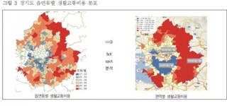 생활교통비용, 경기 북부권역이 남부권역보다 2배 더 소요
