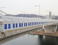 포스코에너지, 경인아라뱃길 사천교 안전난간 교체