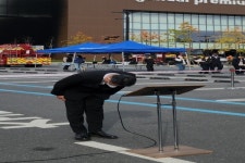 정지선 현대백화점 회장 아울렛 화재 머리숙여 사죄