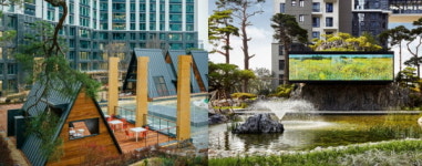 [현장+] 콘크리트 숲 아니에요···도시의 허파가 된 아파트 조경