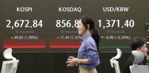 美 경기지표 부진에···원·달러 환율, 1370원대 하락 출발