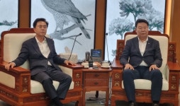 김태흠 석문축산단지 중단 선언