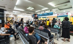 부산 온종합병원, 재원환자 550명 돌파