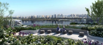 삼성물산 한남4 조합원 100%에 한강 조망 확보