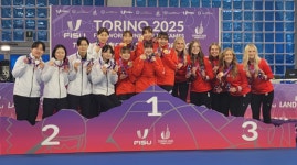 전북특별자치도청 컬링팀, 2025 토리노 동계세계대학경기 준우승 