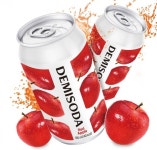 동아오츠카, 데미소다 레드애플 편의점 4사 입점