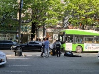 [사건사고] 영등포구청 4거리 현대해상 앞 배달 오토바이