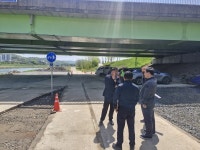 고준호 경기도의원, 파주 공릉수변광장 조성 및 봉일천교 개선 현장 점검