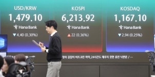 코스피, 이란 호르무즈 재봉쇄 '관망'···6200선 강보합 출발