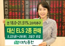 대신증권, 고수익추구 ELS 2종 출시