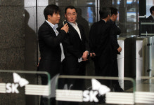 [포토] 비자금 의혹, SK그룹 압수수색