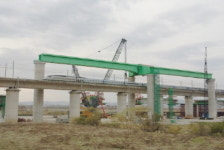 SK건설, ‘오송고가’ 강교 설치 완료