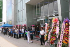 춘천 ‘현진에버빌 3차’ 견본주택 인파 북적