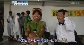 강남스타일 비공개 영상, 말춤추는 노홍철 배꼽…유재석 출연 이유는?