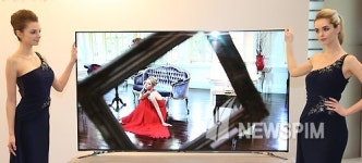[뉴스핌 포토] 최고의 화질을 구현한 삼성 스마트TV F8000