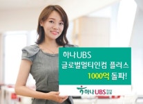 하나UBS운용, 글로벌멀티인컴플러스펀드 1000억 돌파