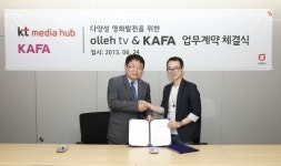 KT 미디어 허브, 올레tv로 한국영화 400편 서비스