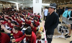 [뉴스핌 포토] 서울대병원 노조 총파업 출정식