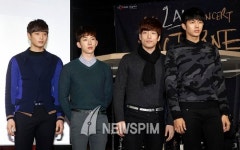 [뉴스핌 포토] 2AM 돌아온 네 남자…탄탄한 콘서트 준비