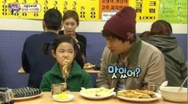 슈퍼맨이 돌아왔다 타블로, 하루와 단골분식집서 제대로 먹방