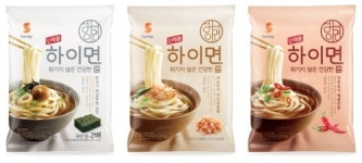 삼립식품, 튀기지 않은 하이면 우동 3종 출시