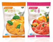 자연원, 냉동 과일 오렌지·자몽 선보여