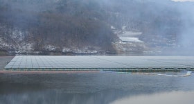 중부발전, 추풍령에 세계 최대 수상태양광발전소 준공