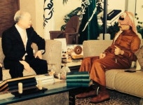 손경식 CJ그룹 회장, 사우디 킹덤홀딩컴퍼니 알왈리드 회장 만나