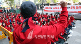 [뉴스핌 포토] 임페리얼·발렌타인 페르노리카코리아, 점유율 추락에 노조 총파업까지...