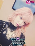 엠카운트다운 전효성, 금발에 시스루 니트 섹시미 업그레이드