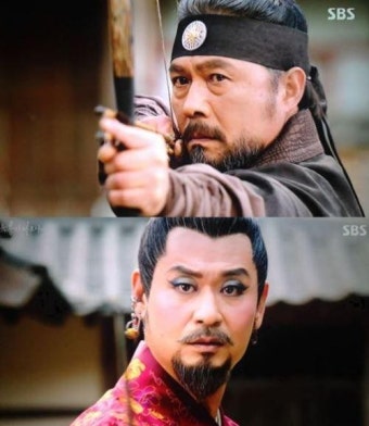 '육룡이 나르샤' 길태미 박혁권, 이성계 천호진과 일촉즉발...