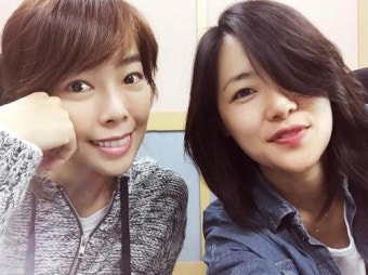 애즈원 이민·크리스탈, 근황 셀카 '변함없는 미모'...