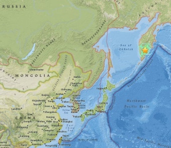 러시아 캄차카반도서 규모 7.2 지진
