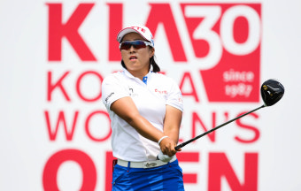 [KLPGA]김해림, 한국여자오픈 선두 지켜...박성현 공동 9위