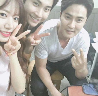 조동혁, 황금 아이돌 인맥 눈길…에이핑크 김남주&FT아일랜드 송승현 다정샷