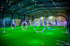 [뉴스핌 포토] 세계 첫 DJI 실내 드론 비행장 DJI 아레나