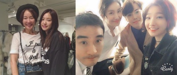 [in스타] 박소담·손나은, 최근 훈훈한 배우 친분 공개 