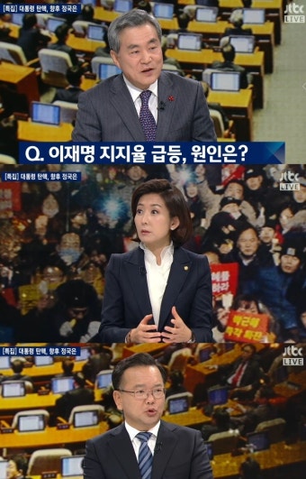 JTBC '특집토론' 김부겸 